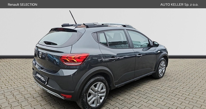 Dacia Sandero Stepway cena 69900 przebieg: 13300, rok produkcji 2022 z Zawadzkie małe 436